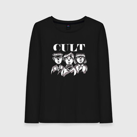 Женский лонгслив хлопок с принтом Kid Cult Детский культ Ужасы в Тюмени, 100% хлопок |  | devil | fear | horror | horror merch | occult | religion | ritual | satanic | satanism | демон | дети | дети кукурузы | детский культ | дьявол | культизм | оккультизм | прикол | религия | ритуал | сатана | сатанизм | секта | ужас | ужастик