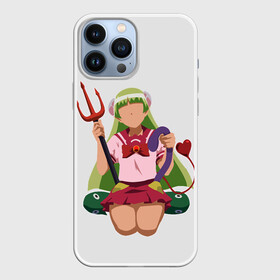 Чехол для iPhone 13 Pro Max с принтом Clara Valac Minimalistic в Тюмени,  |  | alice | amelie | asmodeus | azazel | caliego | clara | iruma | kun | naberi | opera | paimon | sullivan | suzuki | tohell | vaal | valak | welcome | ад | азазель | амели | асмодей | в | ваал | валак | добро | ирума | клара | 