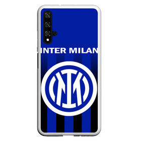 Чехол для Honor 20 с принтом ИНТЕР МИЛАН / INTER MILAN в Тюмени, Силикон | Область печати: задняя сторона чехла, без боковых панелей | Тематика изображения на принте: fifa | football | football club internazionale milano | sport | uefa | английская премьер лига | интер | интернационале | италия. | лига финал | матч | милан | спорт | уефа | финал | фифа | футбол | футбольный клуб