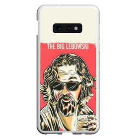 Чехол для Samsung S10E с принтом The Big Lebowski Dude в Тюмени, Силикон | Область печати: задняя сторона чехла, без боковых панелей | big lebowski | donney | dude | lebowski | the big lebowski | the dude | walter | большой лебовски | лебовски | чувак