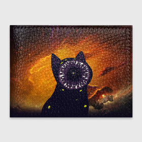 Обложка для студенческого билета с принтом Космический кот | Space Cat (Z) в Тюмени, натуральная кожа | Размер: 11*8 см; Печать на всей внешней стороне | cat | cats | colors | galaxy | meow | paints | space | star
nebula | абстракция | вселенная | галактика | звезда | звезды | космический | кот | котик | котики | коты | кошка | кошки | красивая кошка | краски | мяу | планеты