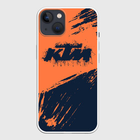 Чехол для iPhone 13 с принтом KTM | ГРАНЖ (Z) в Тюмени,  |  | enduro | ktm | moto | moto sport | motocycle | sportmotorcycle | гранж | ктм | мото | мото спорт | мотоспорт | спорт мото