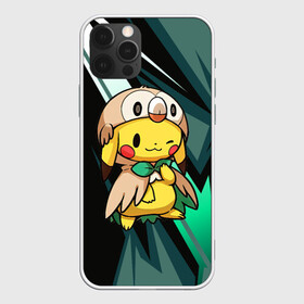 Чехол для iPhone 12 Pro Max с принтом Пикачу в костюме совы в Тюмени, Силикон |  | anime | picachu | pikachu | аниме | милый | пика | пикачу | покебол | покемон