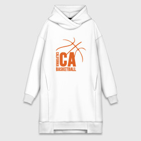 Платье-худи хлопок с принтом California Basket в Тюмени,  |  | basketball | game | lakers | nba | sport | streetball | баскетбол | баскетболист | игра | игрок | калифорния | мяч | нба | спорт | стритбол | тренер