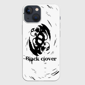 Чехол для iPhone 13 mini с принтом Либе демон Аста в Тюмени,  |  | asta | black bulls | black clover | quartet knights | yuno | акума | аниме | аста | блэк кловер | буракку куро:ба | демон | королевство клевера | король магов | лихт | магна | манга | пятилистник | черный бык | чёрный клев