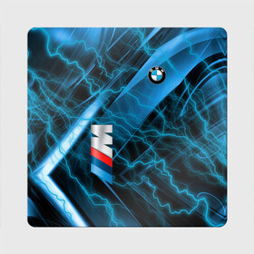 Магнит виниловый Квадрат с принтом BMW в Тюмени, полимерный материал с магнитным слоем | размер 9*9 см, закругленные углы | auto | bmw | drift | sport | авто | автомобили | автомобиль | автомобильные | бренд | внедорожники | дрифт | легковые | марка | спорт