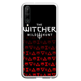 Чехол для Honor P30 с принтом THE WITCHER [1] в Тюмени, Силикон | Область печати: задняя сторона чехла, без боковых панелей | the witcher | the witcher wild hunt | ведьмак | ведьмак 3: дикая охота