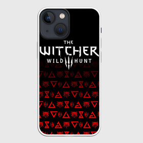 Чехол для iPhone 13 mini с принтом THE WITCHER [1] в Тюмени,  |  | the witcher | the witcher wild hunt | ведьмак | ведьмак 3: дикая охота