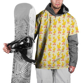 Накидка на куртку 3D с принтом Маленькие УтЯта в Тюмени, 100% полиэстер |  | Тематика изображения на принте: желтый | маленькие | разное | утки | утята