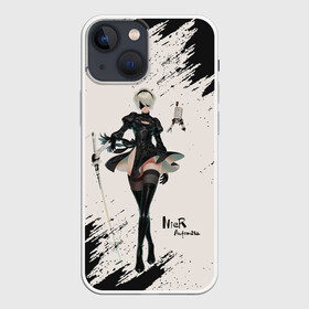 Чехол для iPhone 13 mini с принтом Ниэр | Nier Automata (Z) в Тюмени,  |  | automata | bayonetta | drakengard | nier | nier automata | rpg | yorha | yorha 2b | компьютерная игра | ниэр | рпг