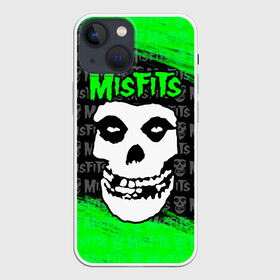 Чехол для iPhone 13 mini с принтом MISFITS [3] в Тюмени,  |  | misfits | music | rock | мисфитс | музыка | рок