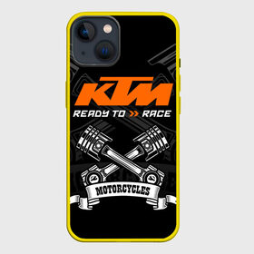Чехол для iPhone 13 с принтом KTM MOTORCYCLES   КТМ МОТОЦИКЛЫ в Тюмени,  |  | ktm | ktm duke | motorcycle. | байк | байкер | ктм | ктм дюк | мотоспорт | мототехника | мотоцикл | мотоциклист | скутер