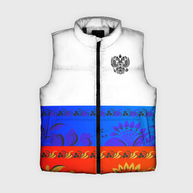 Женский жилет утепленный 3D с принтом Russia 3 в Тюмени,  |  | fashion | game | hip hop | rap | russia | street style | top | игра | мода | огонь | рэп | топ | уличный стиль | хип хоп