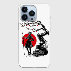 Чехол для iPhone 13 Pro с принтом 2B | Sakura в Тюмени,  |  | 2a | 2б | ahegao | anime | automata | b2 | cyber | emil | girl | girls | glitch | hikka | neon | nier | senpai | waifu | yorha | а2 | аниме | ахегао | вайфу | глитч | глич | девушка | кибер | манга | неон | семпай | сенпай | тян | тяночка | 