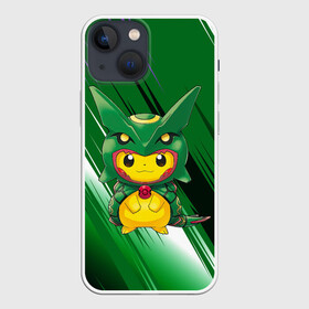 Чехол для iPhone 13 mini с принтом Пикачу   дракон в Тюмени,  |  | anime | picachu | pikachu | аниме | милый | пика | пикачу | покебол | покемон