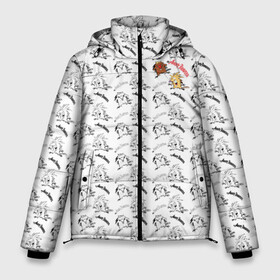 Мужская зимняя куртка 3D с принтом Крутые бобры паттерн в Тюмени, верх — 100% полиэстер; подкладка — 100% полиэстер; утеплитель — 100% полиэстер | длина ниже бедра, свободный силуэт Оверсайз. Есть воротник-стойка, отстегивающийся капюшон и ветрозащитная планка. 

Боковые карманы с листочкой на кнопках и внутренний карман на молнии. | beaver | daggett | doofus | norbert | the angry beavers | бобр | деггет | дуфус | злые бобры | крутые бобры | норберт | фостер