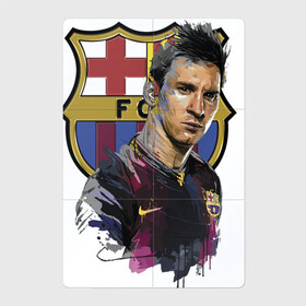 Магнитный плакат 2Х3 с принтом Lionel Messi Barcelona в Тюмени, Полимерный материал с магнитным слоем | 6 деталей размером 9*9 см | barcelona | football | forward | messi | star | барселона | звезда | месси | нападающий | форвард | футбол