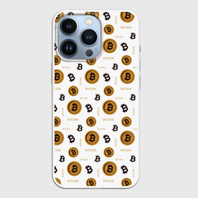 Чехол для iPhone 13 Pro с принтом Узор и биткоина | Pattern в Тюмени,  |  | binance | bitcoin | blockchain | btc | crypto | dogecoin | ethereum | tether | xrp | бинанс | блокчейн | валюта | деньги | доге | криптовалюта | майнер | майнинг | монеты | паттерн | цифровая валюта | цифровое золото | эфир