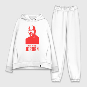 Женский костюм хлопок Oversize с принтом Michael Jordan в Тюмени,  |  | basketball | bulls | chicago | game | jordan | michael | nba | sport | streetball | баскетбол | баскетболист | буллс | джордан | игра | игрок | майкл | мяч | нба | спорт | стритбол | тренер | чикаго