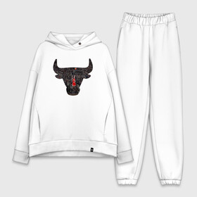 Женский костюм хлопок Oversize с принтом Bulls   Jordan в Тюмени,  |  | basketball | bulls | chicago | game | jordan | michael | nba | sport | streetball | баскетбол | баскетболист | буллс | джордан | игра | игрок | майкл | мяч | нба | спорт | стритбол | тренер | чикаго