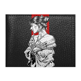 Обложка для студенческого билета с принтом Шибари в Тюмени, натуральная кожа | Размер: 11*8 см; Печать на всей внешней стороне | арт | верёвка | девушка | кимано | рисунок | связывание | черно белый | чёрно белый рисунок | шибаре