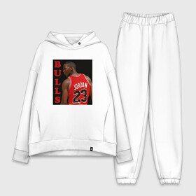 Женский костюм хлопок Oversize с принтом Bulls   Jordan в Тюмени,  |  | basketball | bulls | chicago | game | jordan | michael | nba | sport | streetball | баскетбол | баскетболист | буллс | джордан | игра | игрок | майкл | мяч | нба | спорт | стритбол | тренер | чикаго