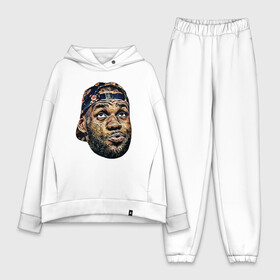 Женский костюм хлопок Oversize с принтом Lakers   James в Тюмени,  |  | basketball | bryant | game | james | kobe | lakers | lebron | los angeles | nba | sport | streetball | баскетбол | баскетболист | брайант | джеймс | игра | игрок | коби | леброн | лейкерс | лос анджелес | мяч | нба | спорт | стритбол