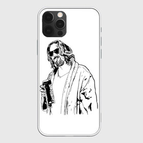 Чехол для iPhone 12 Pro с принтом Большой Лебовски Big Lebowski в Тюмени, силикон | область печати: задняя сторона чехла, без боковых панелей | Тематика изображения на принте: abide | big | dude | jeff | lebowski | the | большой | лебовски | фильм | чувак