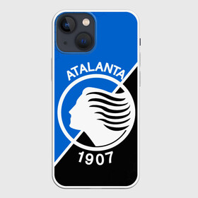 Чехол для iPhone 13 mini с принтом FC ATALANTA   ФК АТАЛАНТА в Тюмени,  |  | atalanta bergamasca calcio | fifa | football | football club. | sport | uefa | английская премьер лига | аталанта | лига финал | матч | спорт | уефа | финал | фифа | футбол | футбольный клуб