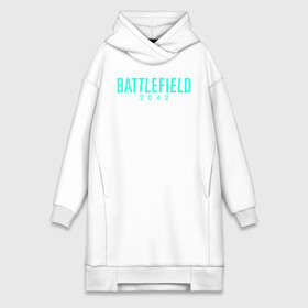 Платье-худи хлопок с принтом Battlefield 2042 logo в Тюмени,  |  | action | battlefield 2042 | ea | future | nextgen | origin | pc | playstation | ps 5 | robot | sony | steam | valve | video games | war | weapon | xbox | батлфилд 2042 | будущее | валв | война | еа | игры | иксбокс | лого | некстген | ориджин | о