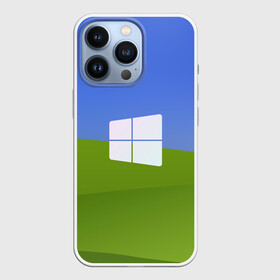 Чехол для iPhone 13 Pro с принтом W10 в Тюмени,  |  | microsoft | windows | иллюстрация | логотип | окно