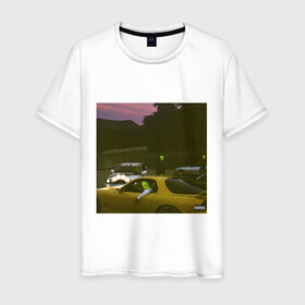 Мужская футболка хлопок с принтом альбом джэкбойс в Тюмени, 100% хлопок | прямой крой, круглый вырез горловины, длина до линии бедер, слегка спущенное плечо. | jackboys | travis scott | рэп | тревис скотт | хип хоп