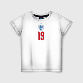 Детская футболка 3D с принтом Мэйсон Маунт форма Англия в Тюмени, 100% гипоаллергенный полиэфир | прямой крой, круглый вырез горловины, длина до линии бедер, чуть спущенное плечо, ткань немного тянется | 2020 | 2021 | euro | fifa | mason | mount | uefa | аглийская | англичане | англия | евро | маунт | мэйсон | мэйсон маунт | сборная англии | сборной | уефа | фифа | форма | футбол | футбольная