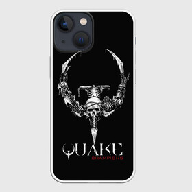 Чехол для iPhone 13 mini с принтом Квэйк в Тюмени,  |  | game | games | id softwere | quake | джон ромеро | игра | игры | квака | квэйк | классика | шутер