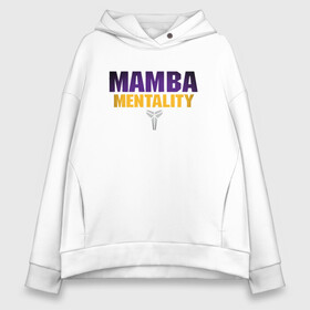 Женское худи Oversize хлопок с принтом Mamba Mentality в Тюмени, френч-терри — 70% хлопок, 30% полиэстер. Мягкий теплый начес внутри —100% хлопок | боковые карманы, эластичные манжеты и нижняя кромка, капюшон на магнитной кнопке | basketball | bryant | game | james | kobe | lakers | lebron | los angeles | nba | sport | streetball | баскетбол | баскетболист | брайант | джеймс | игра | игрок | коби | леброн | лейкерс | лос анджелес | мяч | нба | спорт | стритбол