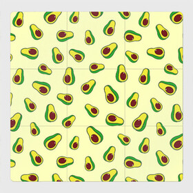 Магнитный плакат 3Х3 с принтом Авокадо Avocado в Тюмени, Полимерный материал с магнитным слоем | 9 деталей размером 9*9 см | avocado | casual | exotic | fashion | food | pattern | summer | tropical | авокадо | авокадо паттерн | вкусняшки | еда | жара | лето | мексика | овощи | острова | отпуск | плоды | повседневные | растения | сладкий | спелый | тропики