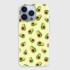 Чехол для iPhone 13 Pro с принтом Авокадо   Avocado в Тюмени,  |  | avocado | casual | exotic | fashion | food | pattern | summer | tropical | авокадо | авокадо паттерн | вкусняшки | еда | жара | лето | мексика | овощи | острова | отпуск | плоды | повседневные | растения | сладкий | спелый | тропики