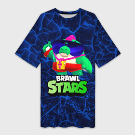 Платье-футболка 3D с принтом Базз Buzz Brawl Stars в Тюмени,  |  | brawl | brawl stars | brawlstars | brawl_stars | buz | buzz | баз | базз | бравл | бравлстарс | буз