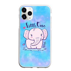 Чехол для iPhone 11 Pro матовый с принтом Маленький слоненок в Тюмени, Силикон |  | детеныш | милый | ребенок | слон | слоненок | слоник