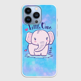 Чехол для iPhone 13 Pro с принтом Маленький слоненок в Тюмени,  |  | Тематика изображения на принте: детеныш | милый | ребенок | слон | слоненок | слоник