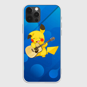 Чехол для iPhone 12 Pro Max с принтом Пикачу с гитарой в Тюмени, Силикон |  | anime | picachu | pikachu | аниме | милый | пика | пикачу | покебол | покемон