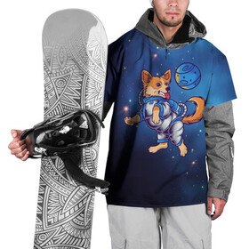 Накидка на куртку 3D с принтом Космический пес в Тюмени, 100% полиэстер |  | Тематика изображения на принте: космос | пес | песик | планета | собака | собачка