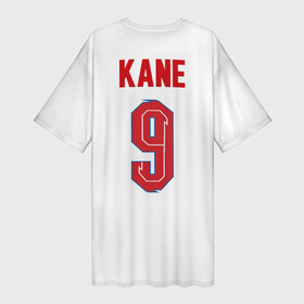 Платье-футболка 3D с принтом Кейн форма Англия 2021 2022 в Тюмени,  |  | 2020 | 2021 | euro | fifa | kane | uefa | аглийская | англичане | англия | гарри | гарри кейн | евро | кейн | сборная англии | сборной | уефа | фифа | форма | футбол | футбольная | харри | харри кейн