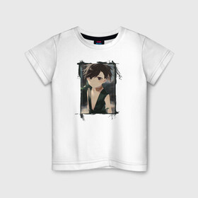 Детская футболка хлопок с принтом Дороро в Тюмени, 100% хлопок | круглый вырез горловины, полуприлегающий силуэт, длина до линии бедер | demon | dororo | hyakkimaru | аниме | дайго | дороро | ронин | хяккимару