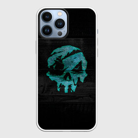 Чехол для iPhone 13 Pro Max с принтом Skull of pirate в Тюмени,  |  | Тематика изображения на принте: game | games | pirate | sea of thieves | sot | игра | игры | корабли | корабль | кракен | майкрософт | море | море воров | моря | пираты