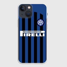 Чехол для iPhone 13 mini с принтом INTER MILAN в Тюмени,  |  | Тематика изображения на принте: icardi | inter | international | italy | milan | world cup | икарди | интер | интернационале | италия | мауро | милан | миланский | футбольная форма | футбольный клуб | чемпионат мира