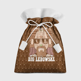 Подарочный 3D мешок с принтом The Big Lebowski в Тюмени, 100% полиэстер | Размер: 29*39 см | donny | dude | jeff bridges | the big lebowski | walter sobchak | большой лебовский | боулинг | вальтер собчак | джефф бриджес | донни | заяц | кегли | кролик | фильм | чувак