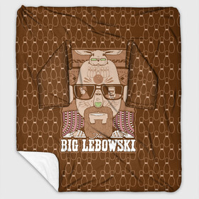 Плед с рукавами с принтом The Big Lebowski в Тюмени, 100% полиэстер | Закругленные углы, все края обработаны. Ткань не мнется и не растягивается. Размер 170*145 | donny | dude | jeff bridges | the big lebowski | walter sobchak | большой лебовский | боулинг | вальтер собчак | джефф бриджес | донни | заяц | кегли | кролик | фильм | чувак