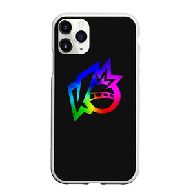 Чехол для iPhone 11 Pro Max матовый с принтом Knockout city. Rainbow logo в Тюмени, Силикон |  | Тематика изображения на принте: a | arts | ball | box | city | dodgeball | e | electronic | game | gradient | knockout | logo | nintendo | playstation | rainbow | switch | technologies | x | а | артс | вышибалы | город | градиент | е | игра | лого | логотип | мяч | нокаут | 