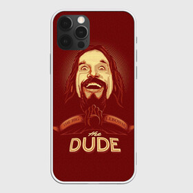 Чехол для iPhone 12 Pro Max с принтом The Dude в Тюмени, Силикон |  | Тематика изображения на принте: dude | jeff bridges | the big lebowski | большой лебовский | боулинг | джефф бриджес | кегли | чувак | шар